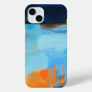 Coque iPhone 15 Mini Abstrait Elegant mixte motif de peinture coloré