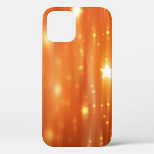 Case-Mate iPhone Case abstrait fond orangé brillant abstrait, art, dos