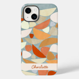Coque Pour iPhone 14 Abstrait géométrique moderne personnalisée