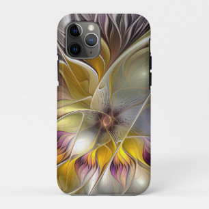 Case-Mate iPhone Case Abstrait Imaginaire coloré Fleur moderne Fractal