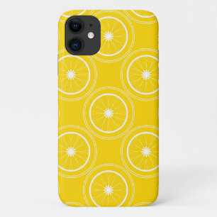 Case-Mate iPhone Case Abstrait jaune clair rétro citron motif