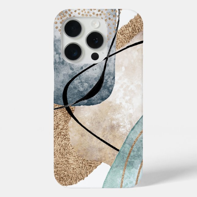Coques Case-Mate iPhone Abstrait moderne (Verso)