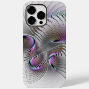 Coque Pour Pour iPhone 14 Pro Max Abstrait moderne Shy Imaginaire Figure Fractal Art