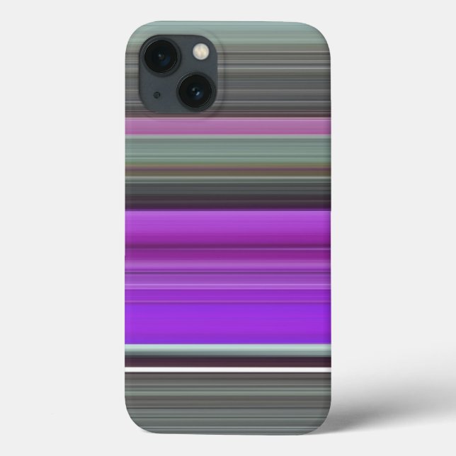Coques Case-Mate iPhone Abstrait n° 1 : Coque-coque iphone gris et violet (Verso)