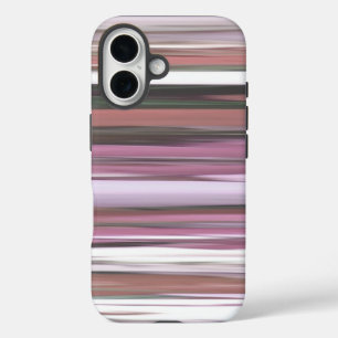 Coques iPhone 16 Abstrait n° 2 : flou rose