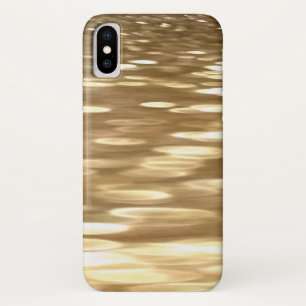 Coque iPhone X Abstrait n° 3 : Mélangeur d'or