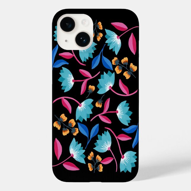 Coques Case-Mate iPhone Abstrait peint brillant (Verso)