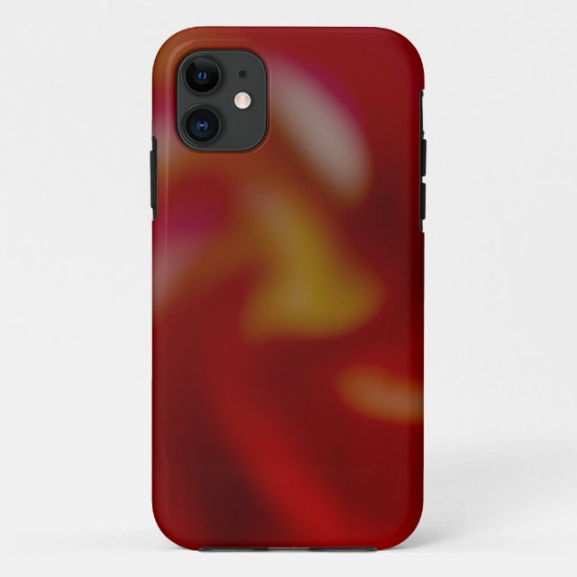 Coques Case-Mate iPhone Abstrait rouge (Dos)