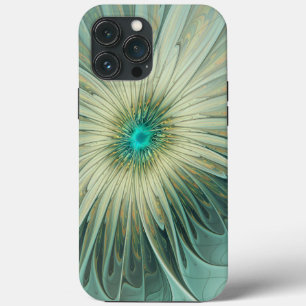 Case-Mate iPhone Case Abstrait Sage Green Imaginaire Fleur Fractal Art