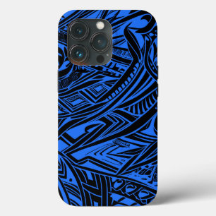 Case-Mate iPhone Case Abstrait Tribal Noir Et Bleu
