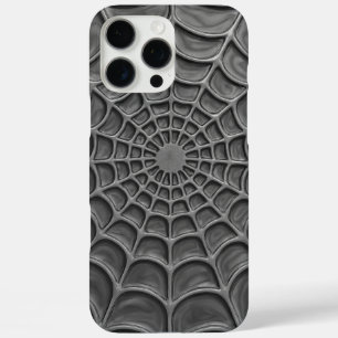 Coques iPhone 16 Pro Max Abstrait Web de spirale radiante