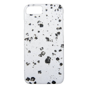Coque Case-Mate Pour iPhone abstraits flecks noirs sur blanc