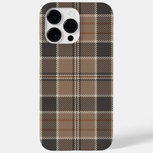 Coque Pour Pour iPhone 14 Pro Max Academia Taupe Tartan
