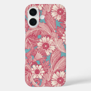 Coques iPhone 16 acanthus viva magenta