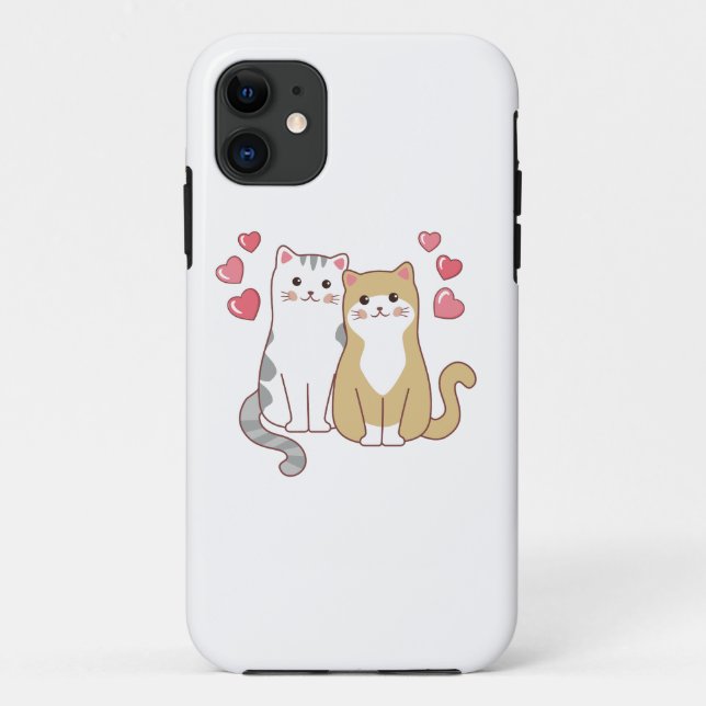 Coques Case-Mate iPhone Accessoires De Conception Cute Cat (Dos)