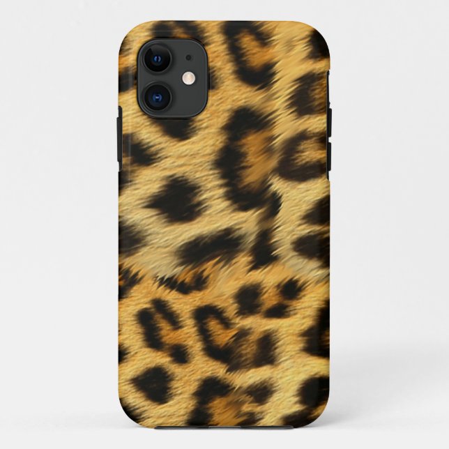 Coques Case-Mate iPhone Accessoires d'impression de fourrure léopard réali (Dos)