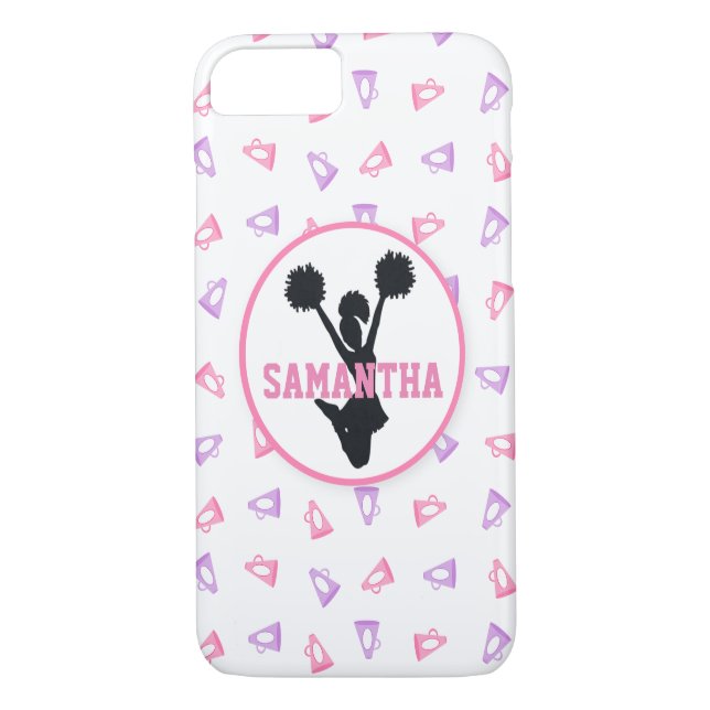 Coques Case-Mate iPhone Acclamation rose et pourpre de mégaphones (Dos)