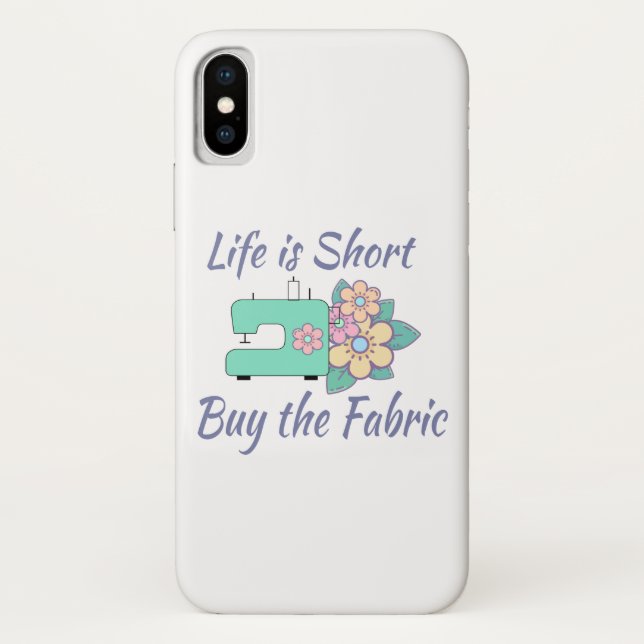 Coques Case-Mate iPhone Acheter la Tissu, couture, courtepointe, artisanat (Dos)