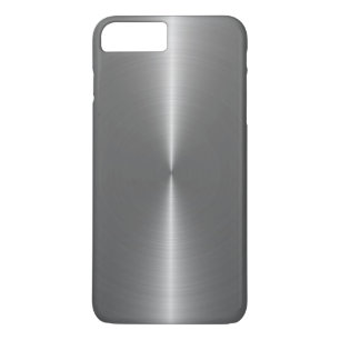 Etui iPhone Case-Mate Acier inoxydable métallique gris-argent