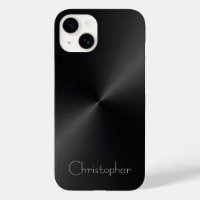 Acier inoxydable noir platine