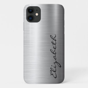 Case-Mate iPhone Case Acier métallique inoxydable Revêtement en métal