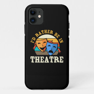 Case-Mate iPhone Case Acteur Préférerait Être Dans Le Théâtre