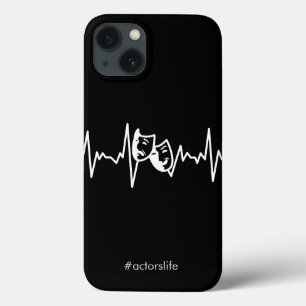 Case-Mate iPhone Case "#actorslife" Théâtre Masques & Pulse Thespian
