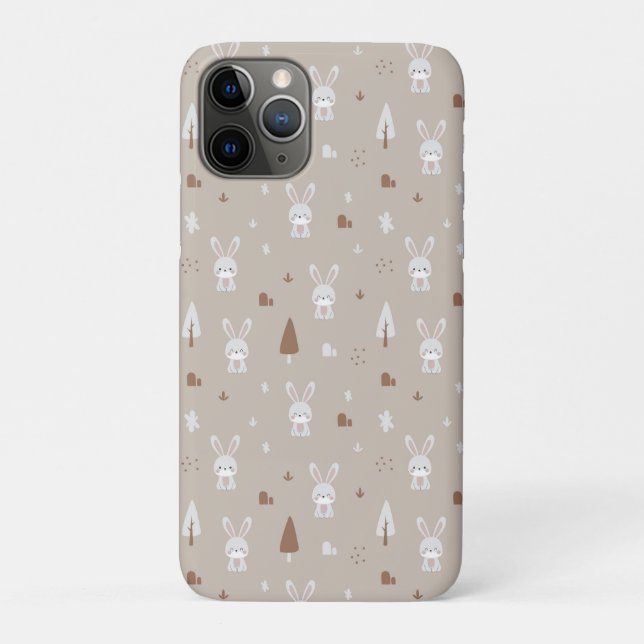 Coques Case-Mate iPhone Adorable Rabbit Enfants Motif (Dos)
