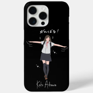 Coque iPhone 15 Pro Max Aesthétique Anime uniforme fille personnalisable