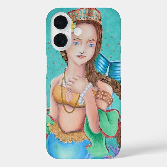 Coques Case-Mate iPhone Affaire téléphonique de la Sirène (Verso)