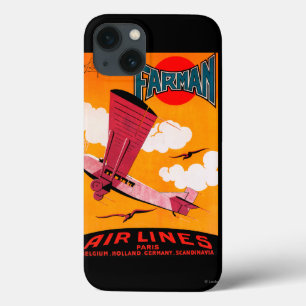 Case-Mate iPhone Case Affiche de monoplan des lignes aériennes F-170 de