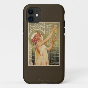 Etui iPhone Case-Mate Affiche de publicité d'absinthe de Robette