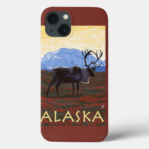 Case-Mate iPhone Case Affiche de Vintage voyage d'AlaskaCaribou
