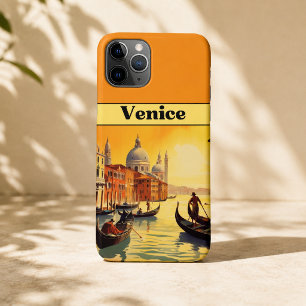 Case-Mate iPhone Case Affiche de voyage vintage Venise, Italie
