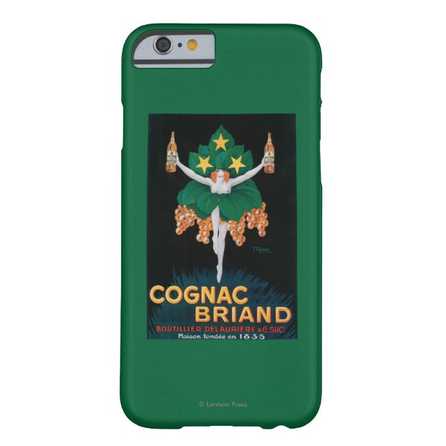 Coques Case-Mate iPhone Affiche promotionnelle de Briand de cognac (Dos)