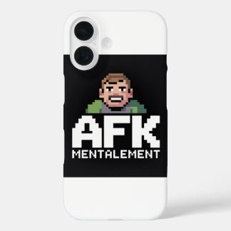 Coques iPhone 16 AFK Mentalement Chibi Gamer Pixel Art