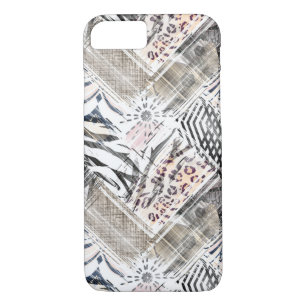 Case-Mate iPhone Case Africain, combiné, cuir, tigre, Jaguar, tacheté