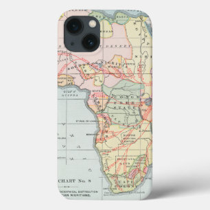 ETUI iPhone 13 AFRIQUE : MAP, 1894