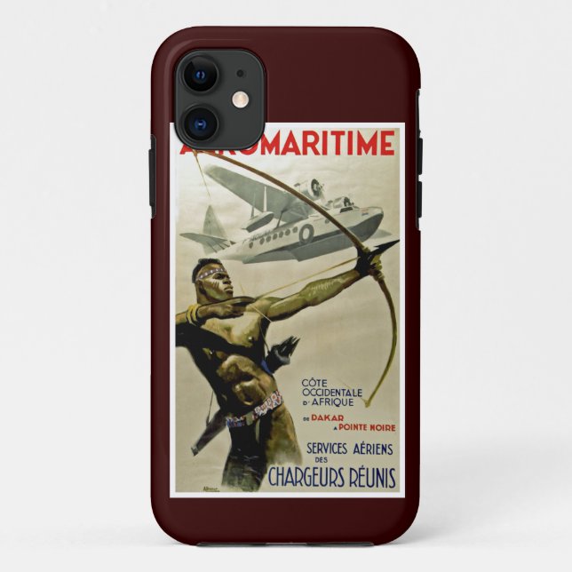 Coques Case-Mate iPhone Afromaritime (Dos)