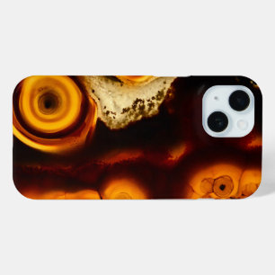 Coque Pour iPhone 15 Agate Brown coloré