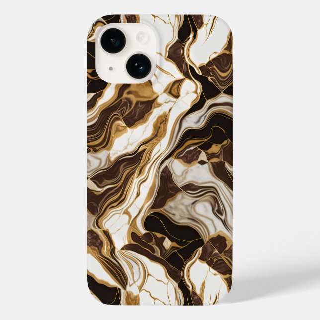 Coques Case-Mate iPhone Agate Marbre Inspiré Texture Luxe (Verso)