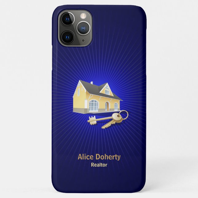 Coques Case-Mate iPhone Agent immobilier| Clés de maison (Dos)