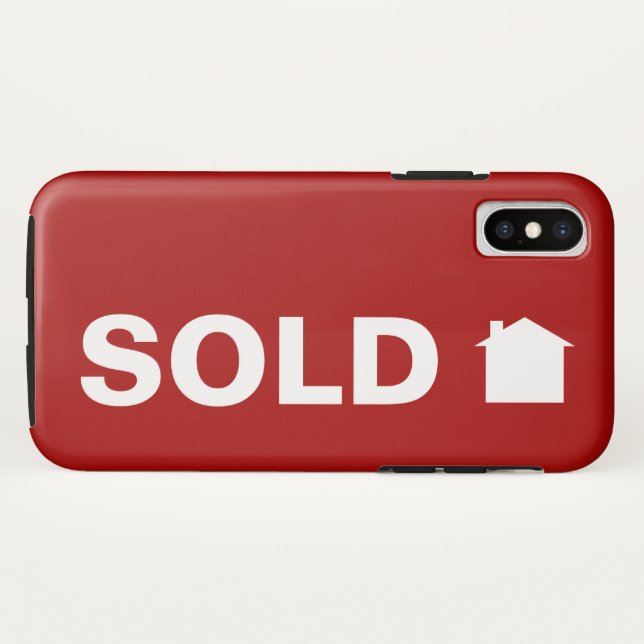 Coques Case-Mate iPhone Agent immobilier Design Moderne (Dos (Horizontal))