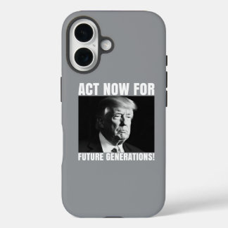 Coques iPhone 16 Agissez maintenant pour les générations futures - 