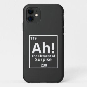 Case-Mate iPhone Case ah l'élément surprenant drôle tableau périodique