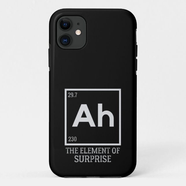 Coques Case-Mate iPhone Ah the Element of surprises (Dos)