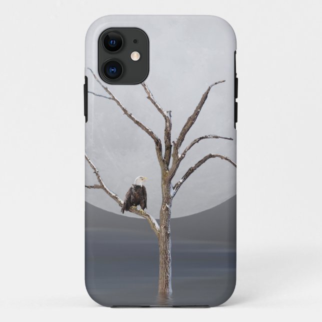 Coques Case-Mate iPhone Aigle à tête blanche dans l'arbre (Dos)