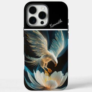 Coques iPhone 16 Pro Max Aigle descendant sur Lotus
