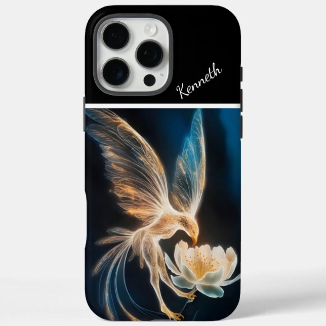 Coques Case-Mate iPhone Aigle et fleur lumineux (Verso)
