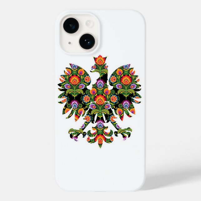 Coques Case-Mate iPhone Aigle polonais Pologne Emblème Wycinanki, Polonais (Verso)